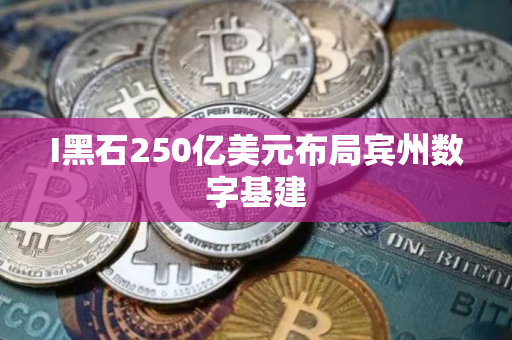 I黑石250亿美元布局宾州数字基建