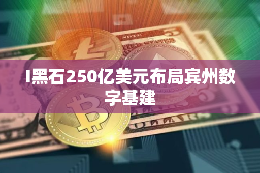 I黑石250亿美元布局宾州数字基建