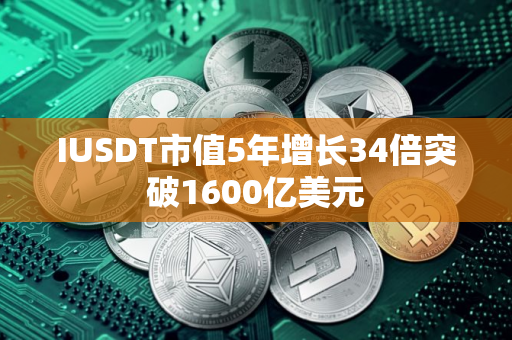 IUSDT市值5年增长34倍突破1600亿美元