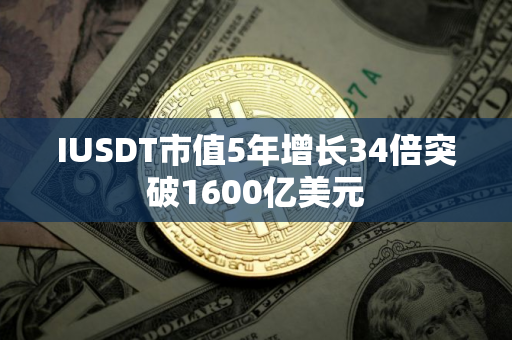 IUSDT市值5年增长34倍突破1600亿美元