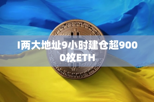 I两大地址9小时建仓超9000枚ETH