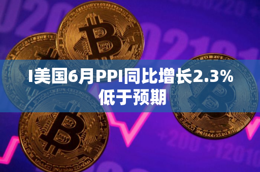 I美国6月PPI同比增长2.3% 低于预期
