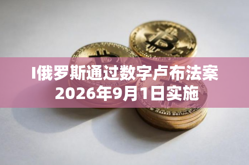 I俄罗斯通过数字卢布法案 2026年9月1日实施