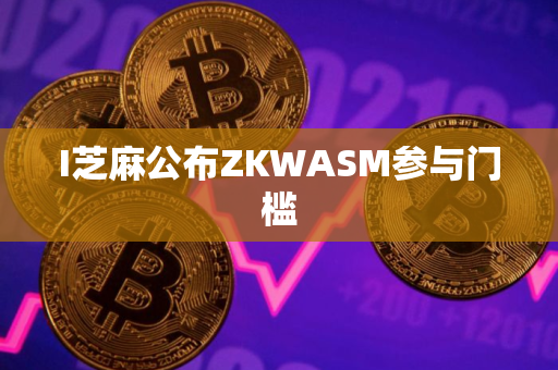 I芝麻公布ZKWASM参与门槛