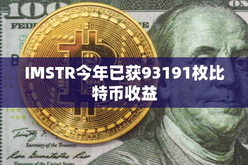 IMSTR今年已获93191枚比特币收益
