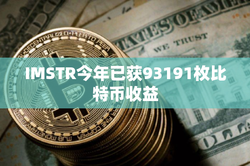IMSTR今年已获93191枚比特币收益