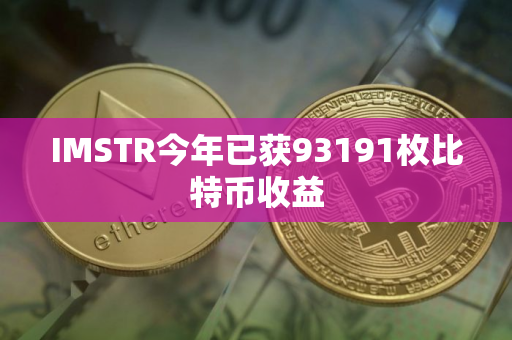 IMSTR今年已获93191枚比特币收益
