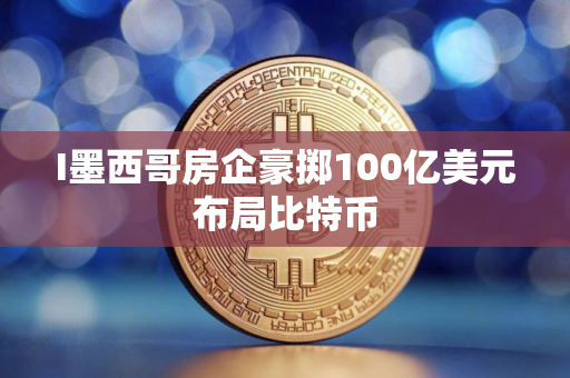 I墨西哥房企豪掷100亿美元布局比特币