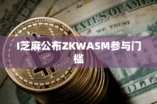 I芝麻公布ZKWASM参与门槛