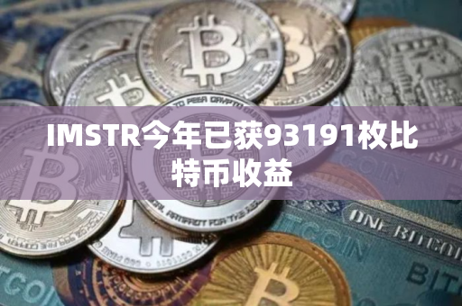 IMSTR今年已获93191枚比特币收益