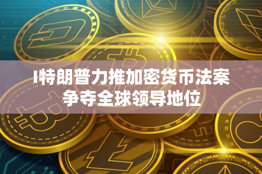 I特朗普力推加密货币法案争夺全球领导地位