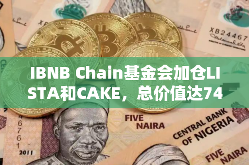 IBNB Chain基金会加仓LISTA和CAKE，总价值达74.5万美元