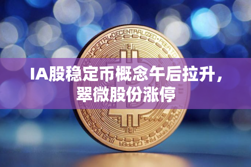 IA股稳定币概念午后拉升，翠微股份涨停