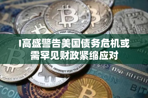 I高盛警告美国债务危机或需罕见财政紧缩应对