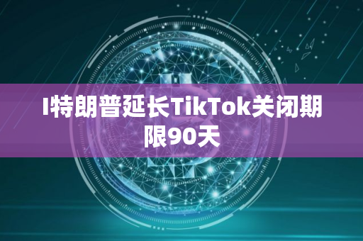 I特朗普延长TikTok关闭期限90天