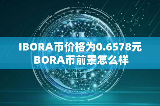 IBORA币价格为0.6578元 BORA币前景怎么样