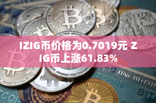 IZIG币价格为0.7019元 ZIG币上涨61.83% IZIG币价格为0.7019元 ZIG币上涨61.83%