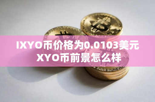 IXYO币价格为0.0103美元 XYO币前景怎么样