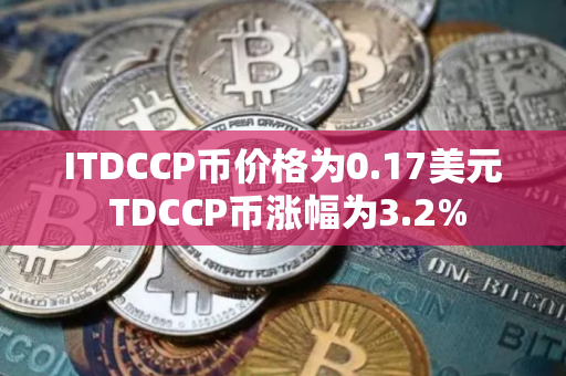 ITDCCP币价格为0.17美元 TDCCP币涨幅为3.2%