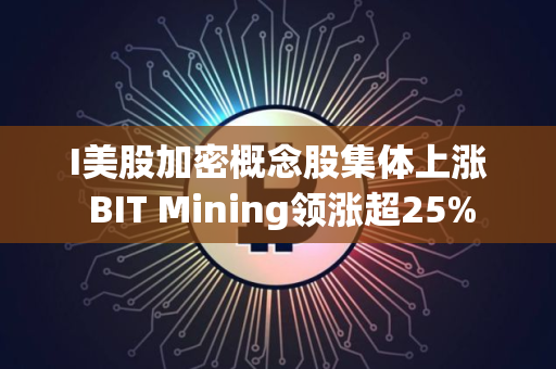 I美股加密概念股集体上涨 BIT Mining领涨超25%