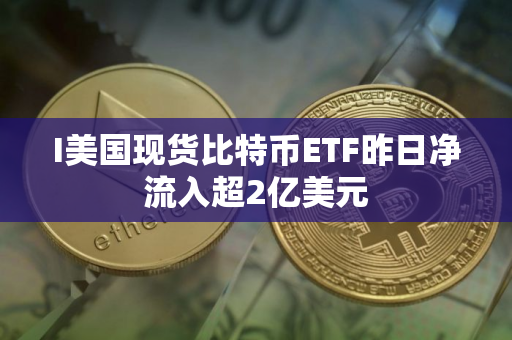 I美国现货比特币ETF昨日净流入超2亿美元