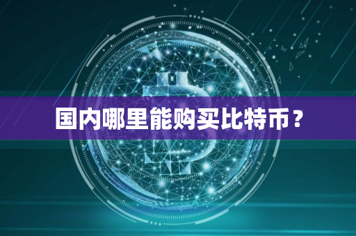 国内哪里能购买比特币?