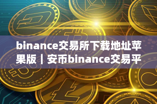 binance交易所下载地址苹果版｜安币binance交易平台App下载教程