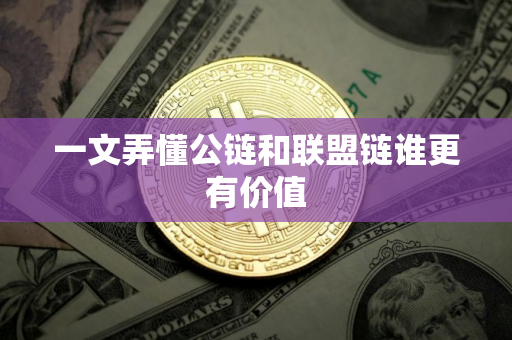 一文弄懂公链和联盟链谁更有价值