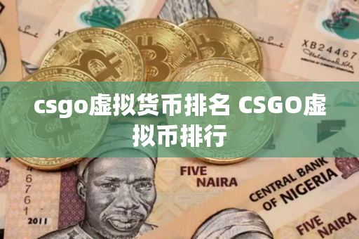 csgo虚拟货币排名 CSGO虚拟币排行