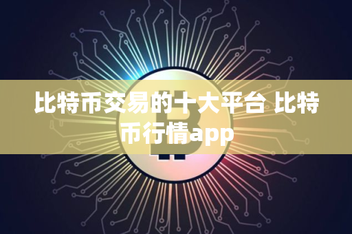 比特币交易的十大平台 比特币行情app