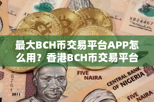 最大BCH币交易平台APP怎么用？香港BCH币交易平台APP汇总