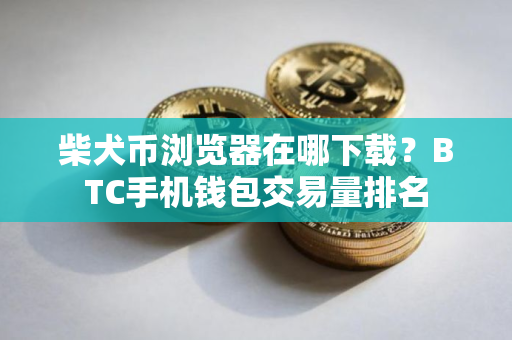 柴犬币浏览器在哪下载？BTC手机钱包交易量排名