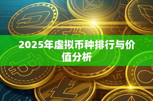 2025年虚拟币种排行与价值分析