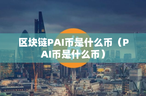 区块链PAI币是什么币（PAI币是什么币）