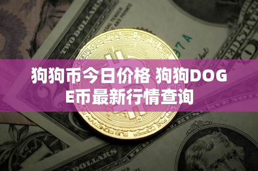 狗狗币今日价格 狗狗DOGE币最新行情查询