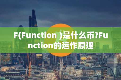 F(Function )是什么币?Function的运作原理