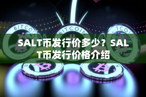 SALT币发行价多少？SALT币发行价格介绍