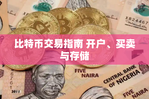 比特币交易指南 开户、买卖与存储