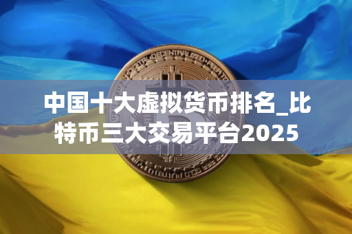 中国十大虚拟货币排名_比特币三大交易平台2025