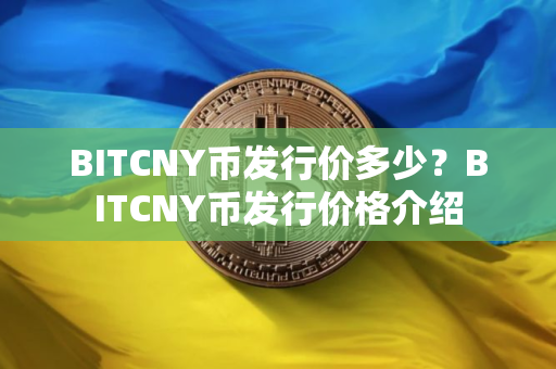 BITCNY币发行价多少？BITCNY币发行价格介绍