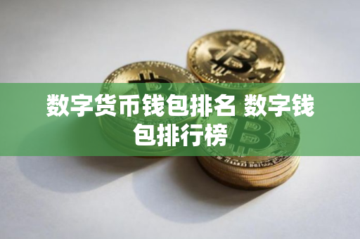 数字货币钱包排名 数字钱包排行榜 数字货币钱包排名 数字钱包排行榜