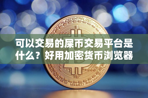 可以交易的屎币交易平台是什么？好用加密货币浏览器TOP3