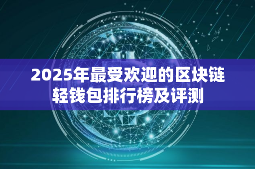 2025年最受欢迎的区块链轻钱包排行榜及评测