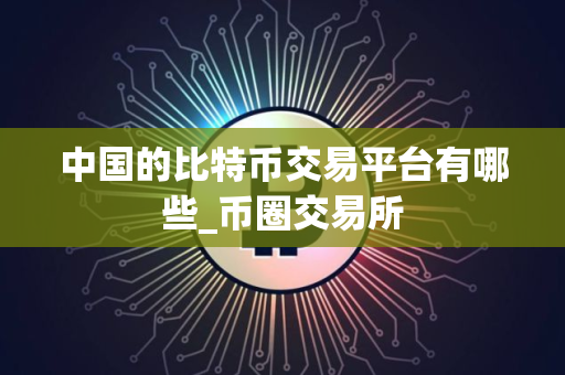 中国的比特币交易平台有哪些_币圈交易所