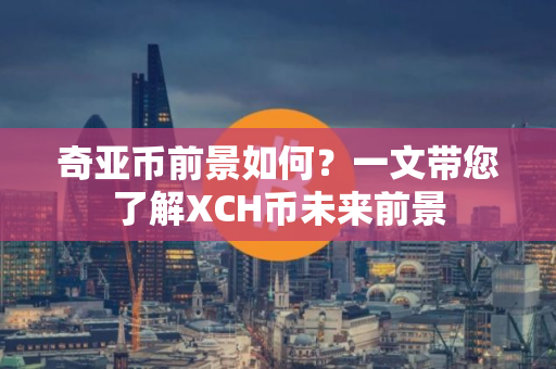 奇亚币前景如何？一文带您了解XCH币未来前景