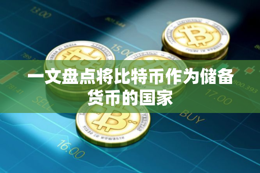 一文盘点将比特币作为储备货币的国家 一文盘点将比特币作为储备货币的国家
