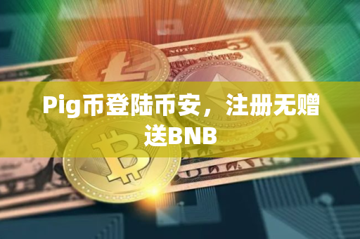 Pig币登陆币安，注册无赠送BNB