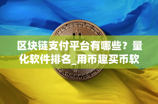区块链支付平台有哪些？量化软件排名_用币趣买币软件