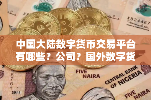 中国大陆数字货币交易平台有哪些？公司？国外数字货币平台