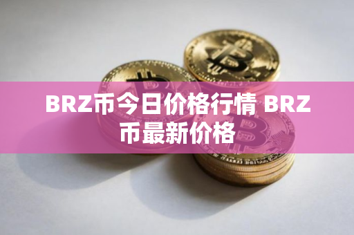 BRZ币今日价格行情 BRZ币最新价格